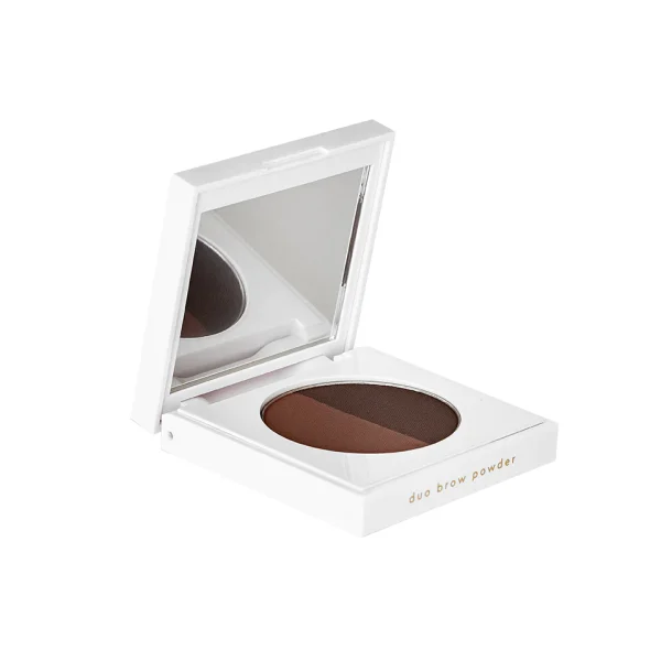 Duo brow powder medium to dark